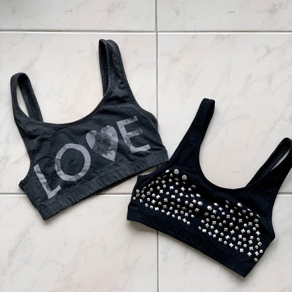 Topshop bralettes x2 - size 4 - like new - Picture 1 of 1